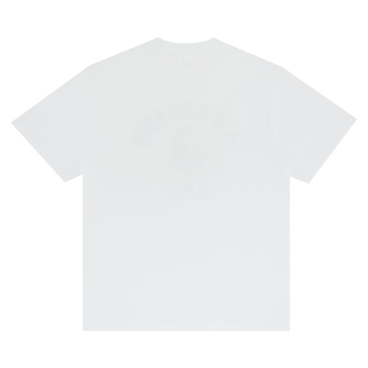 BAPE Multi Camo College Tee WhiteMulticolor