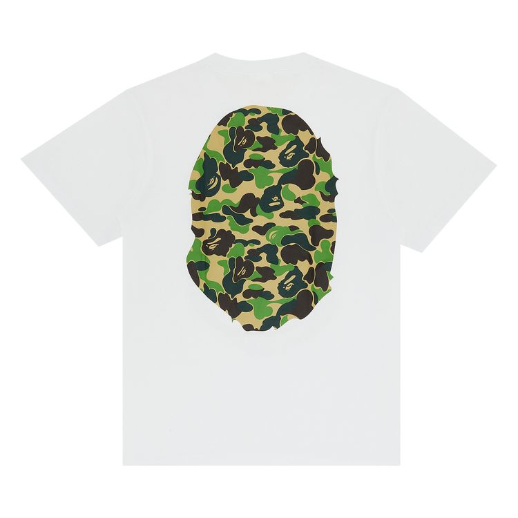 BAPE Color Camo Big Ape Head Tee WhiteGreen