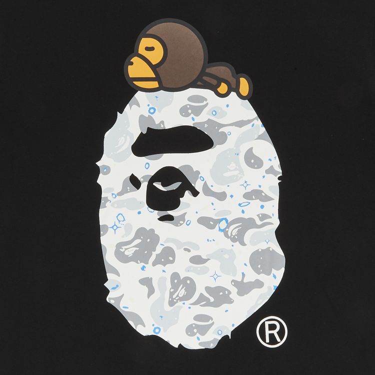 BAPE Milo On Big Ape Head Tee Black