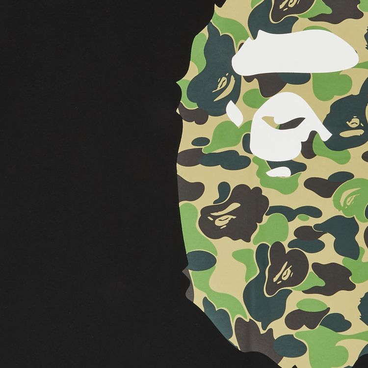 BAPE ABC Side Big Ape Head Tee BlackGreen
