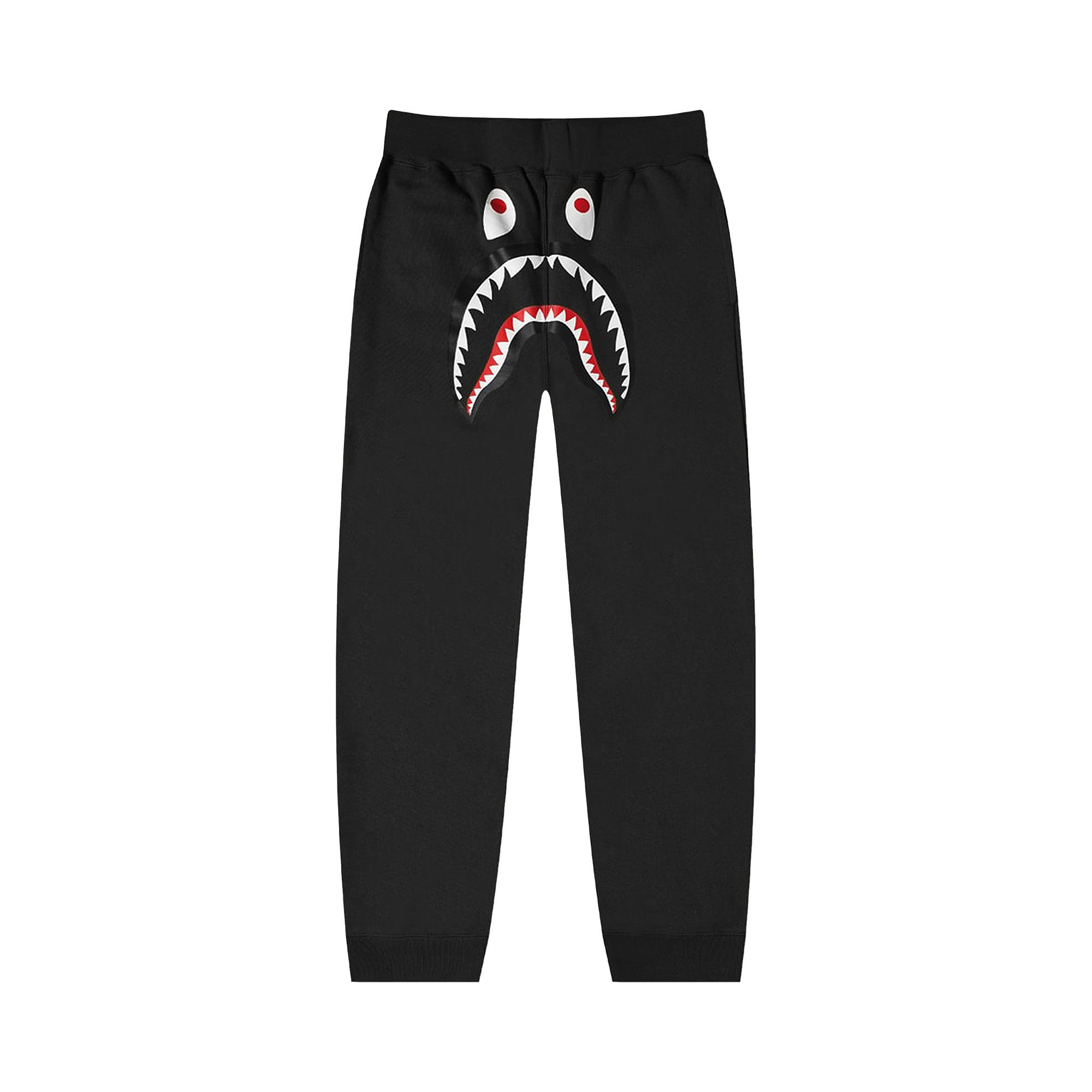 BAPE Shark Sweatpants 'Black' | GOAT