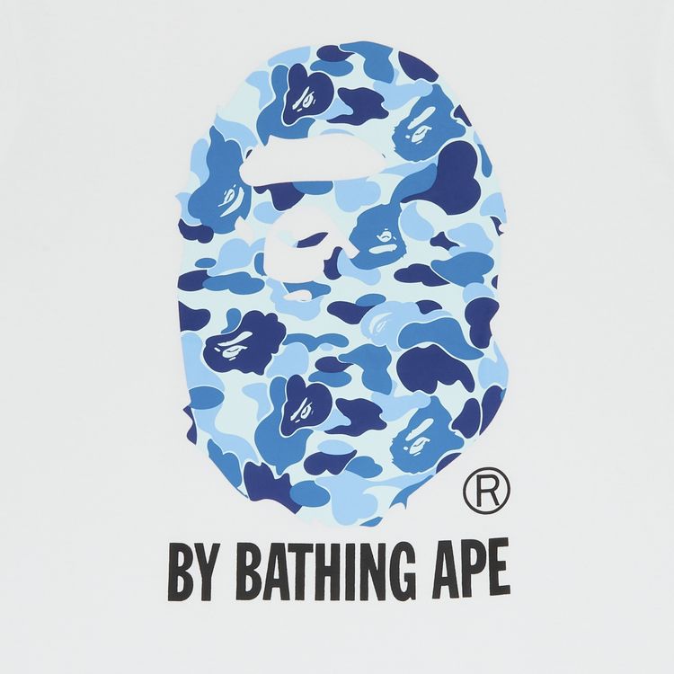 BAPE ABC Camo By Bathing Tee WhiteBlue