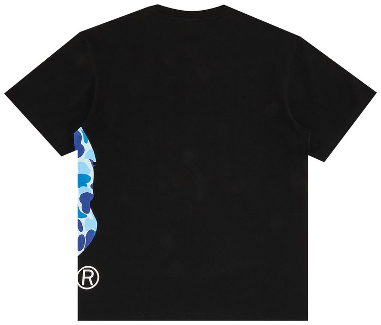 BAPE ABC Side Big Ape Head Tee BlackBlue