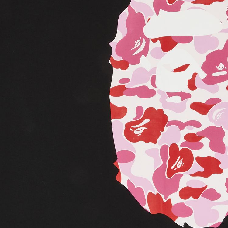BAPE ABC Side Big Ape Head Tee BlackPink