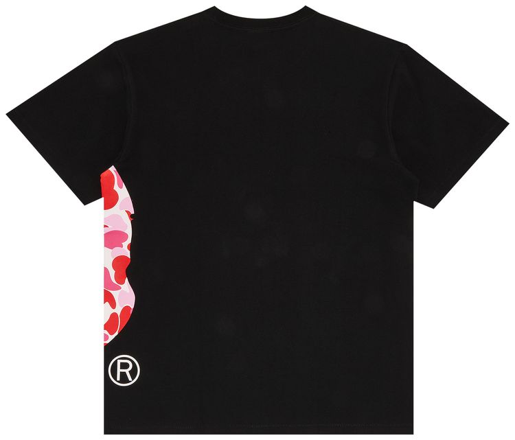 BAPE ABC Side Big Ape Head Tee BlackPink