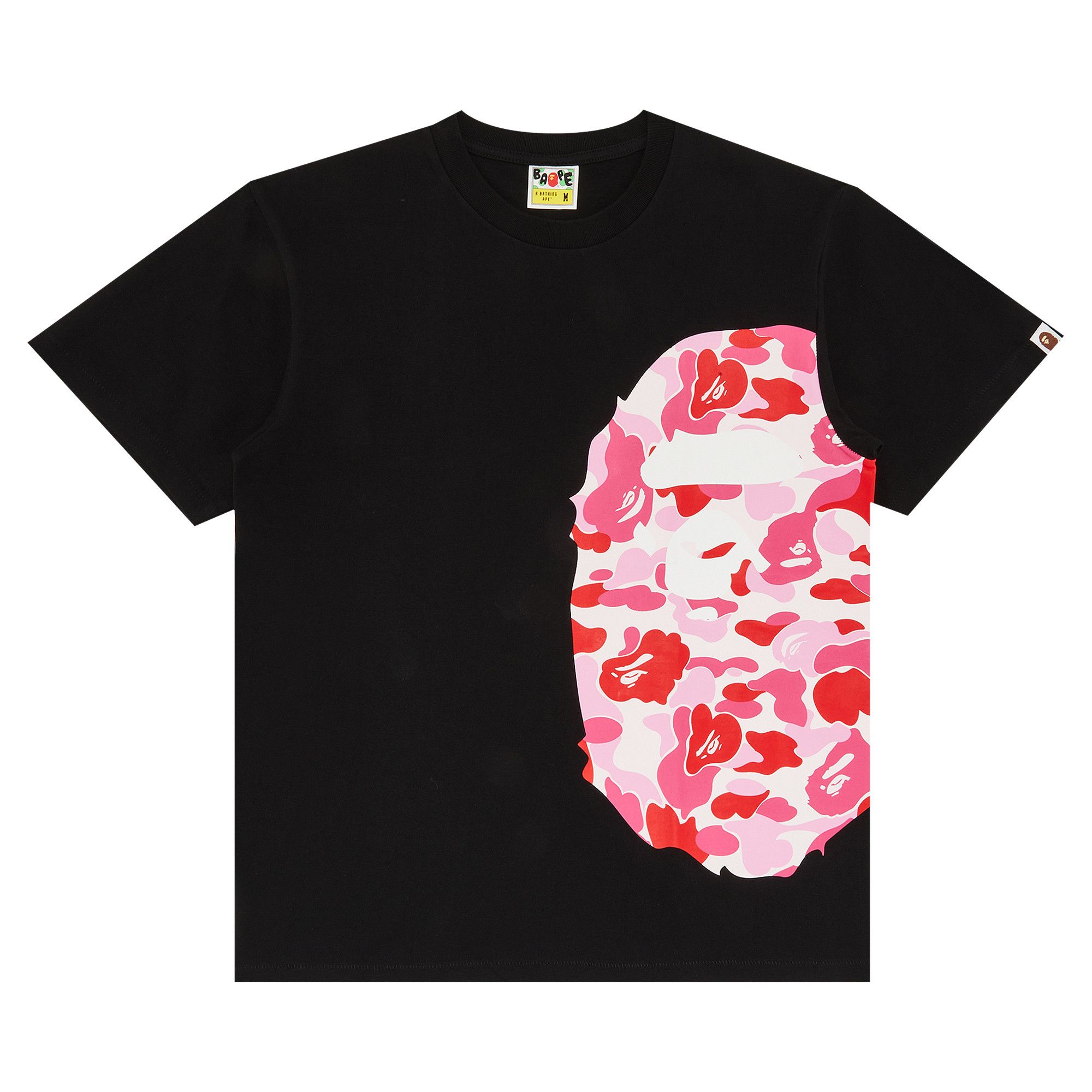 Black and pink bape shirt 2025