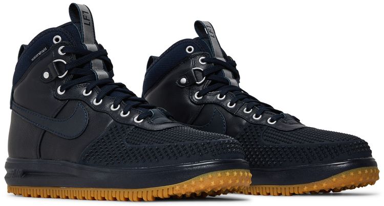 Lunar Force 1 Duckboot Dark Obsidian