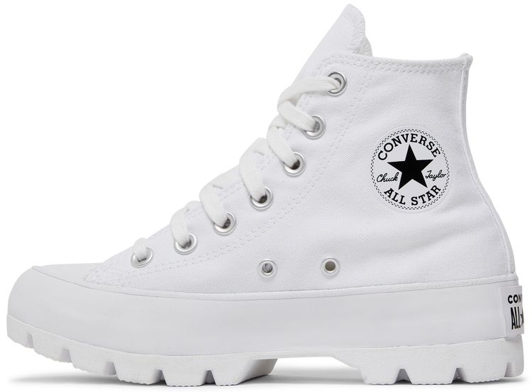 Converse Wmns Chuck Taylor All Star High Lugged White