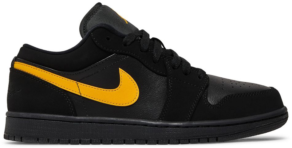 university gold and black jordans