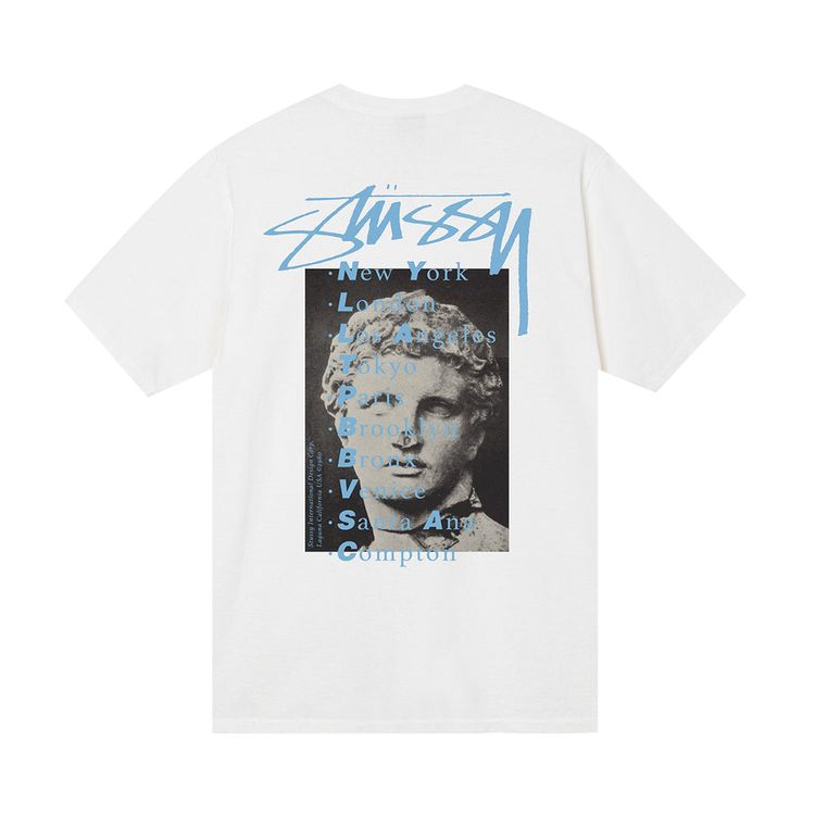 Stussy Statue Pigment Dyed Tee Natural