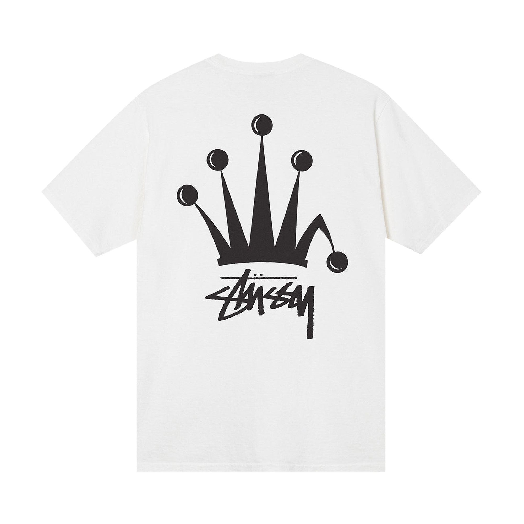 ★人気★【STUSSY】★Stussy Regal Crown T-Shir.t Black★ Stussy Regal Crown Pigment Dyed T-shirt Black Men's - SS24 - US