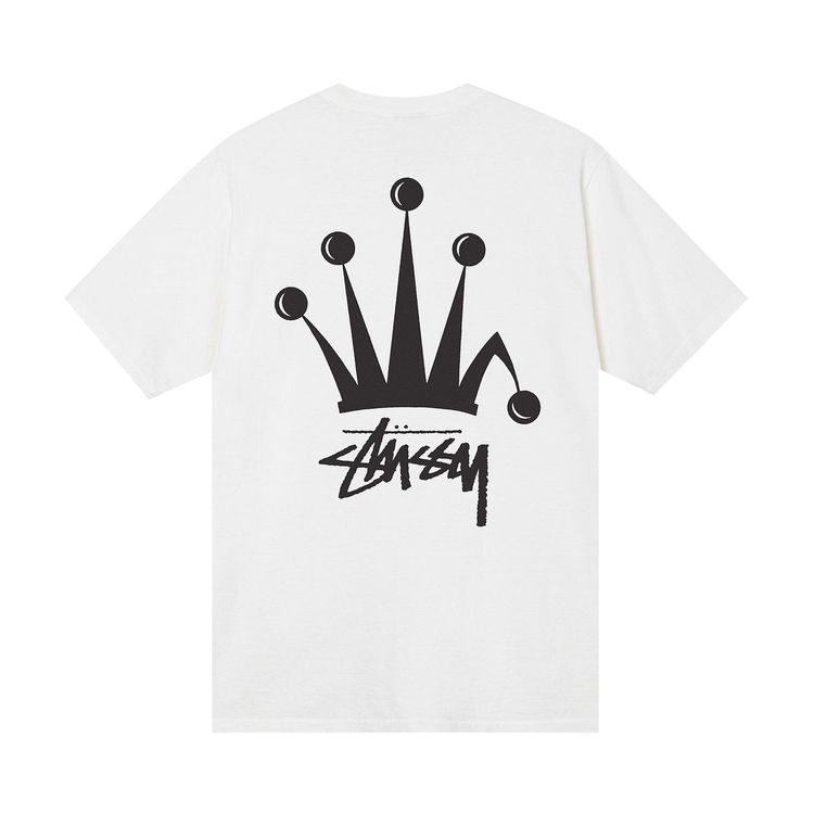 Stussy Regal Crown Pigment Dyed Tee Natural