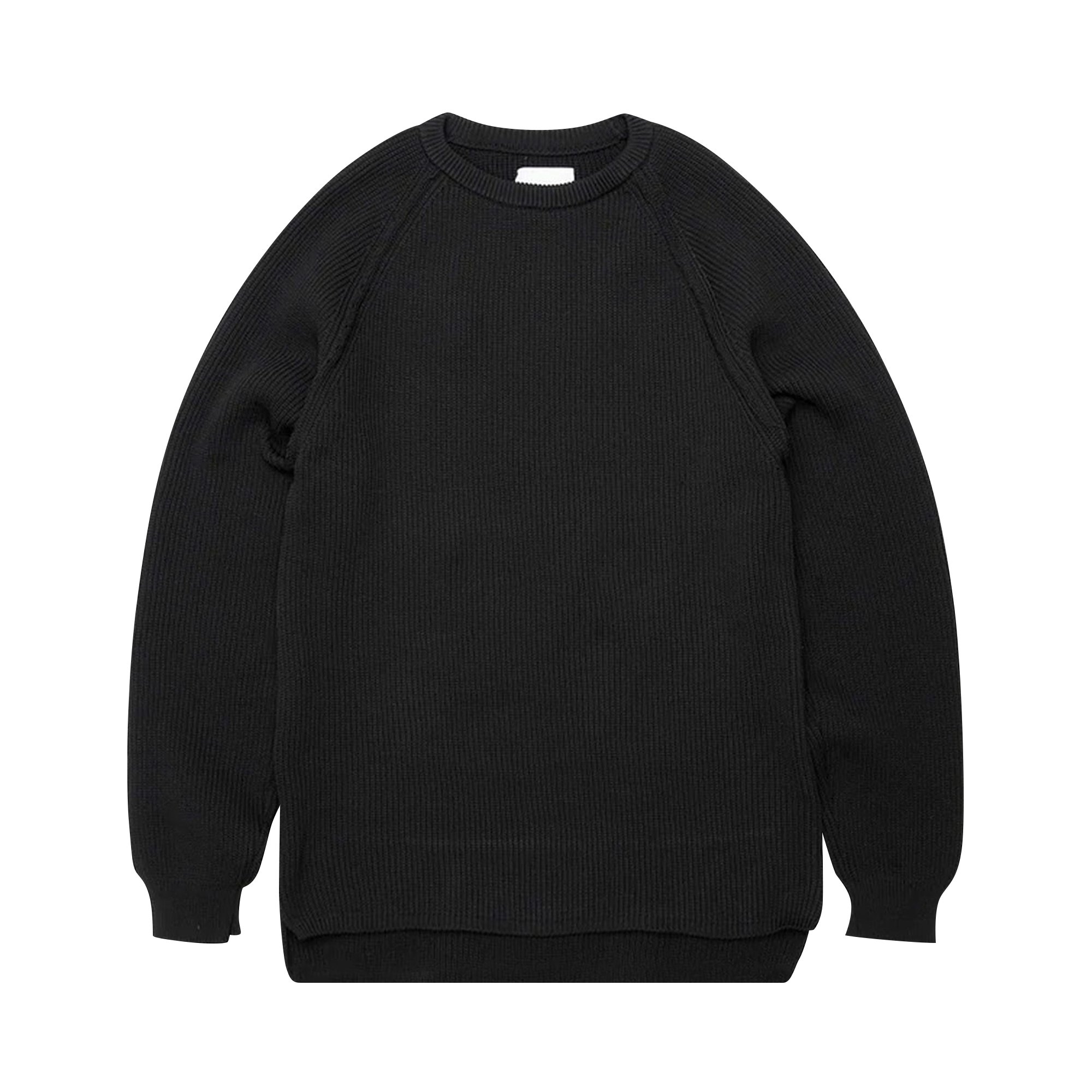 nanamica 5G Crew Neck Sweater 'Black' | GOAT
