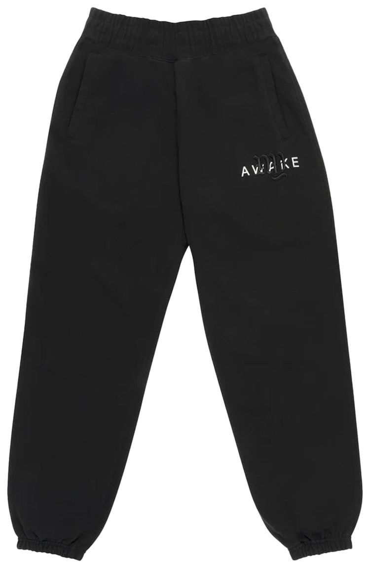 Awake NY College Logo Sweatpants Black