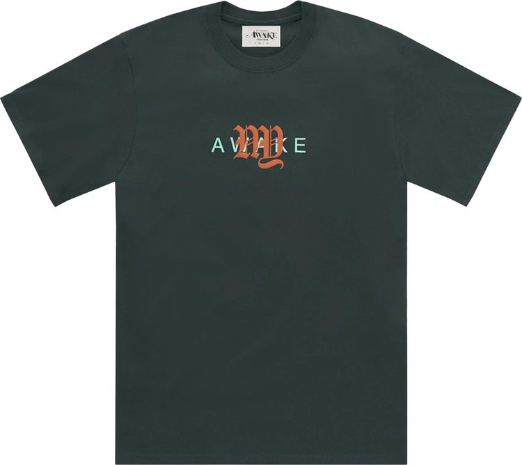 Awake NY College Logo Tee 'Dark Green'