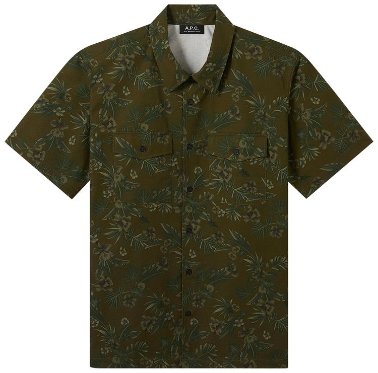 APC Augustin Short Sleeve Shirt Multicolor