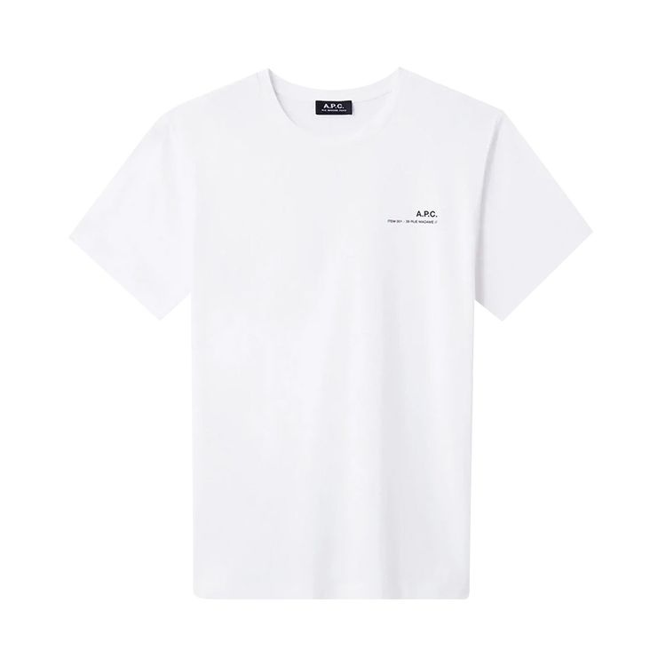 APC Item T Shirt Blanc