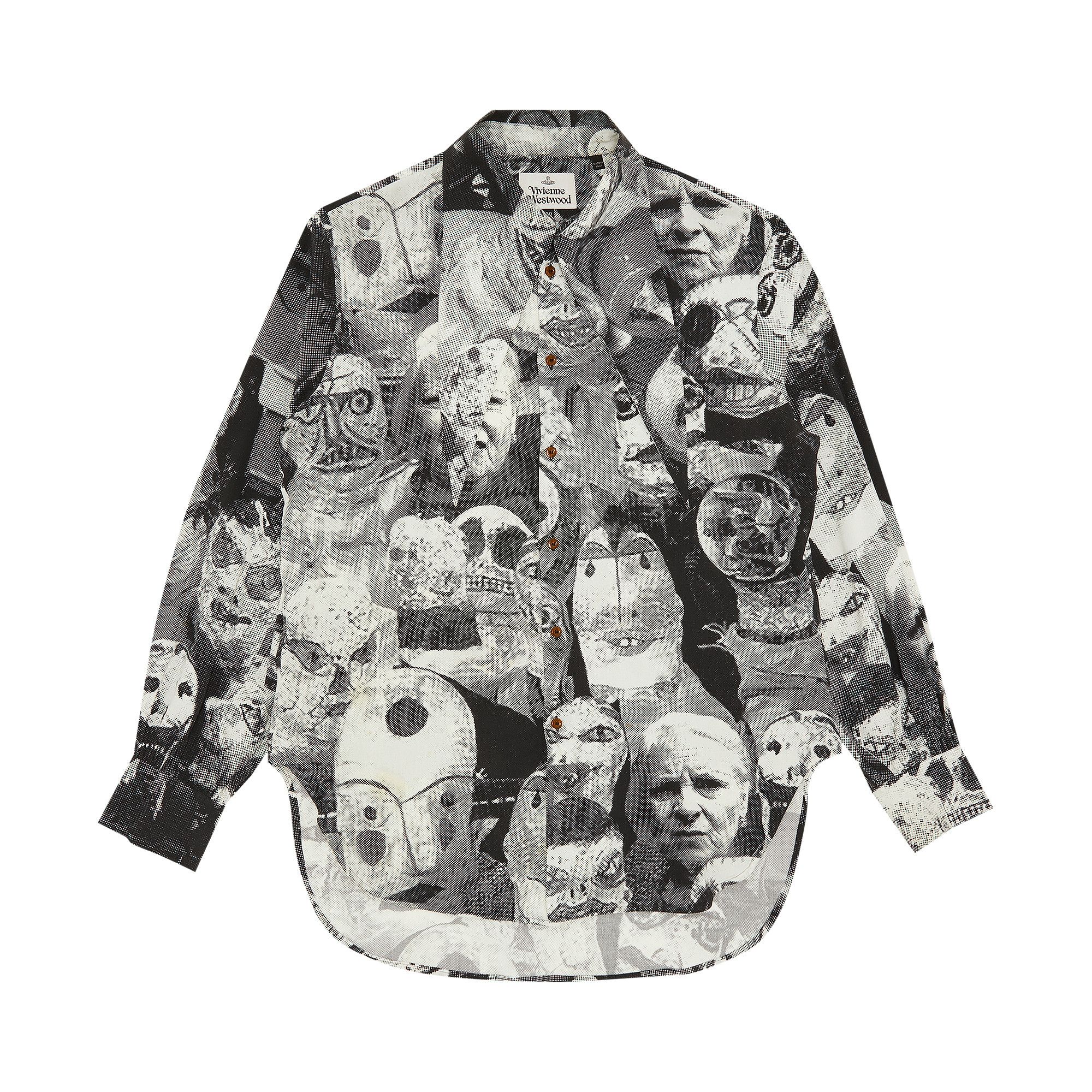 Buy Vivienne Westwood Fetzen Puppet Print Cutaway Shirt