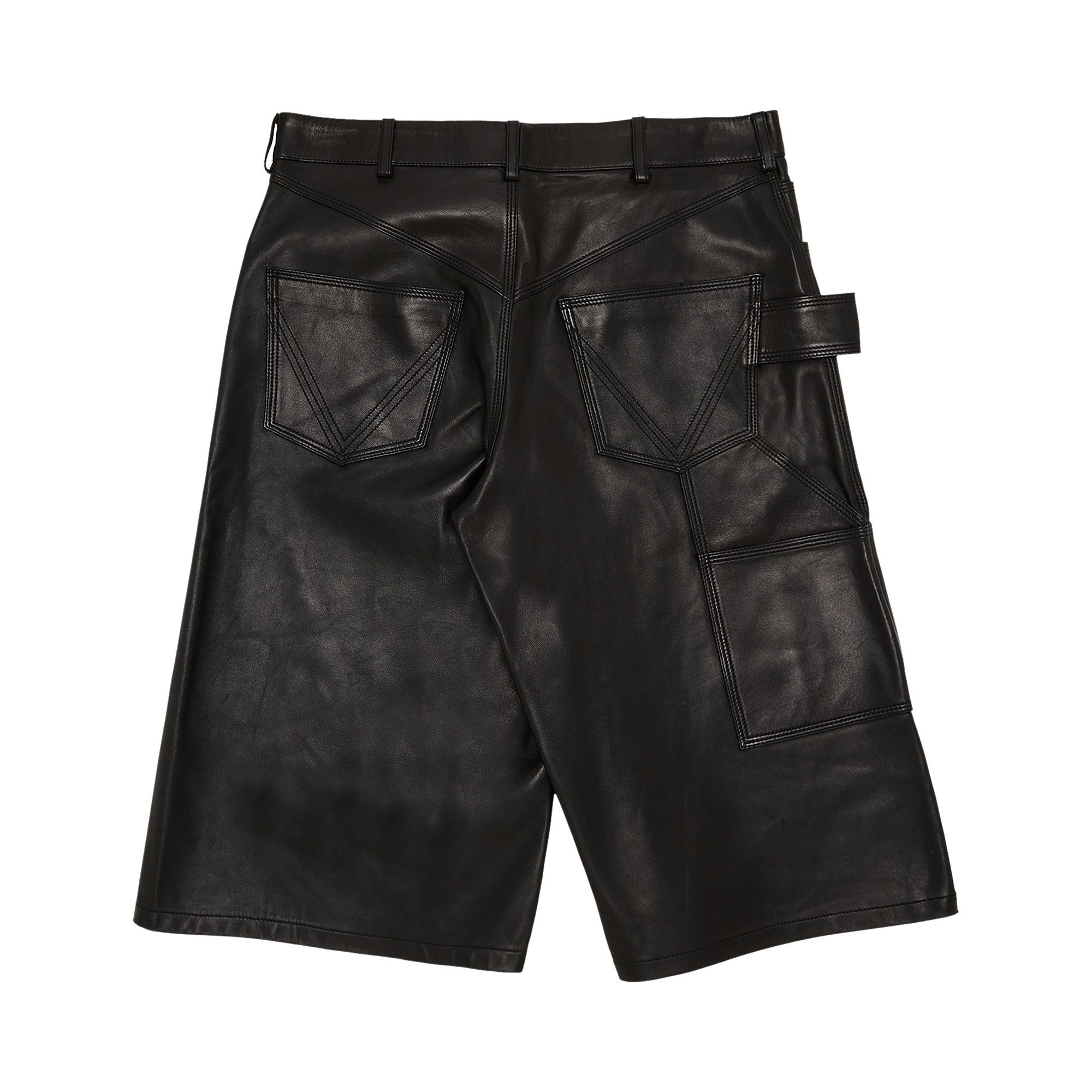 【送料&関税込】Bottega Veneta Printed Leather Shorts SchaferandweinerShops Japan - Leather shorts Bottega Veneta