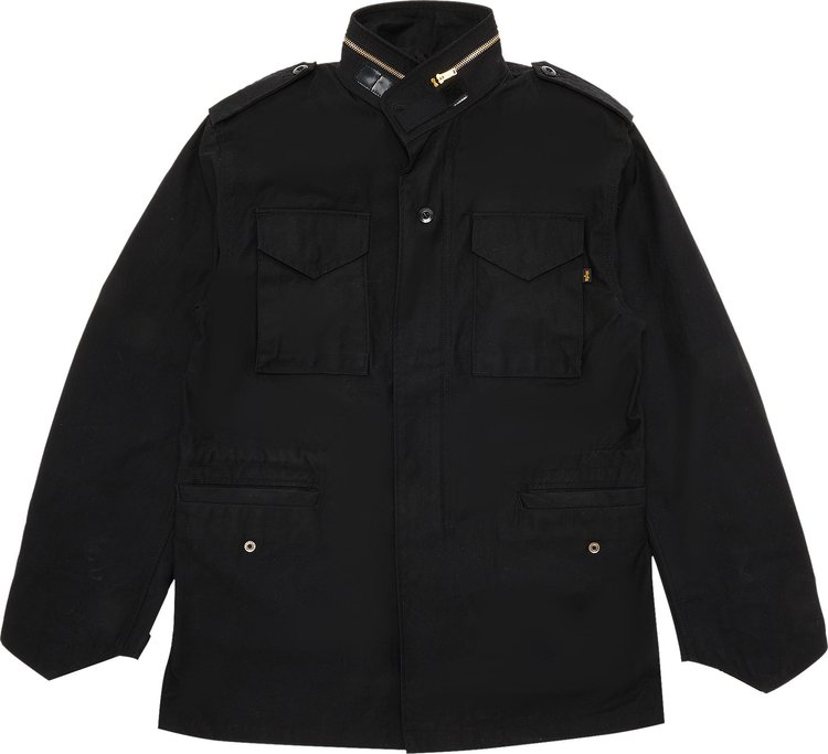 Vintage M65 Military Jacket 'Black'