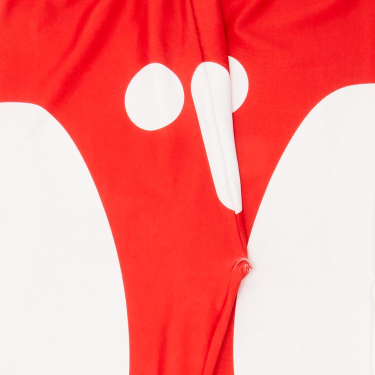 Walter Van Beirendonck Body Parts Sweatpants RedWhite