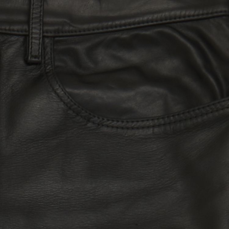 424 Leather Pants Black