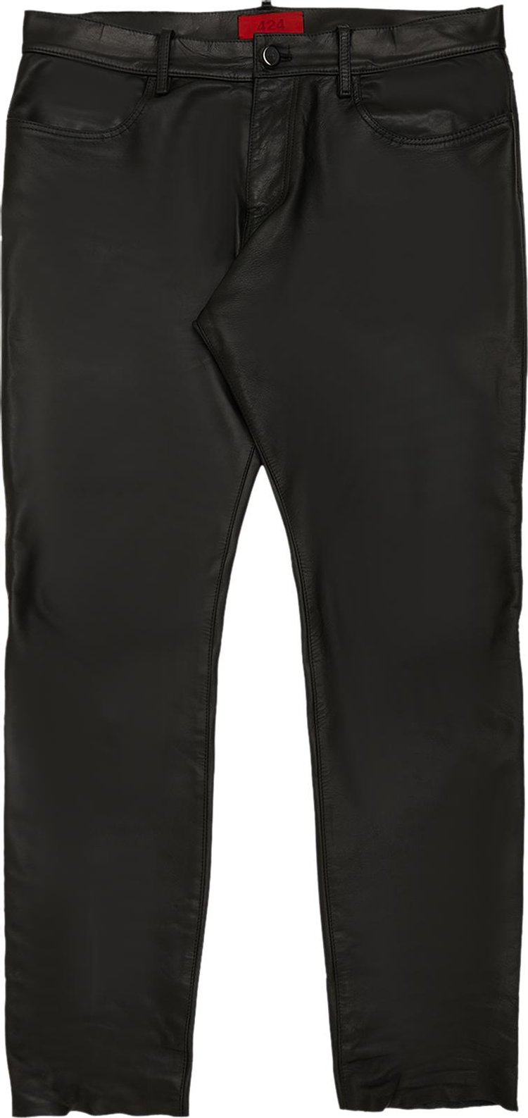424 Leather Pants 'Black'