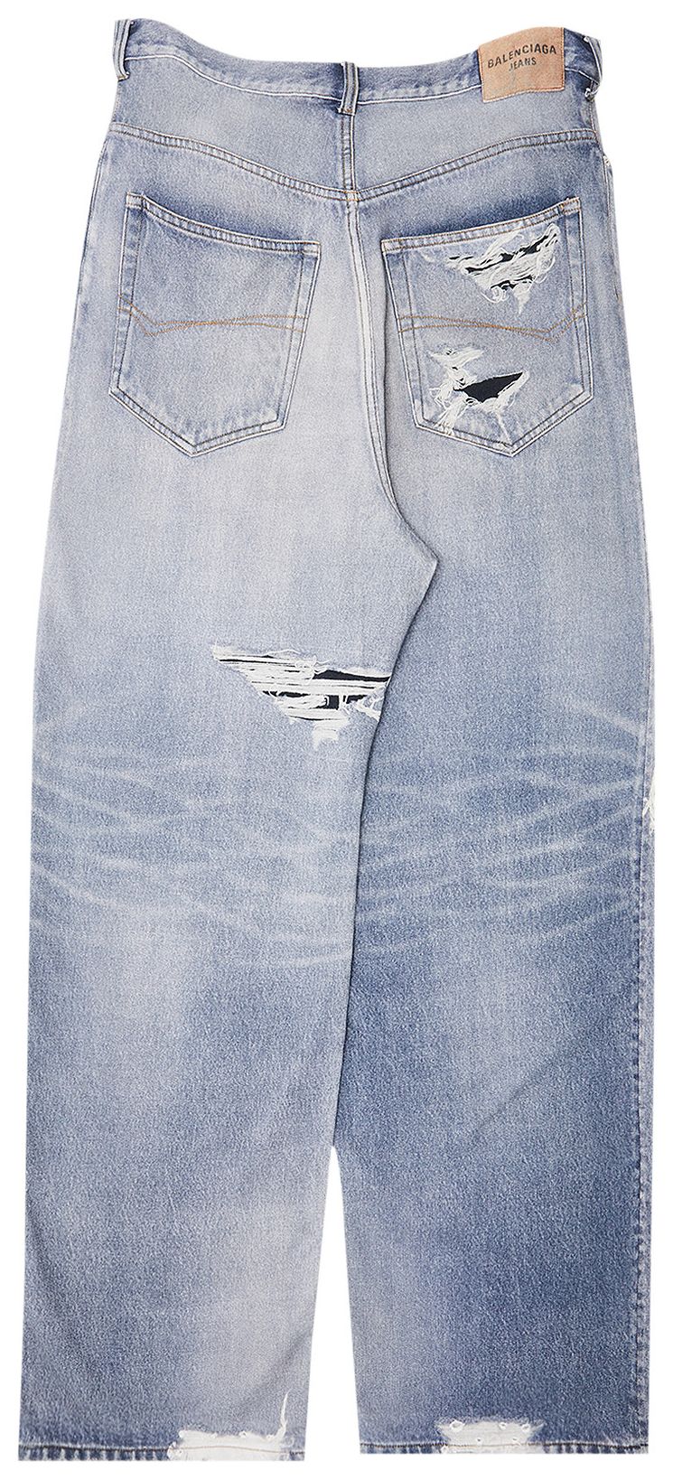 Balenciaga Trompe Lil Pants Blue