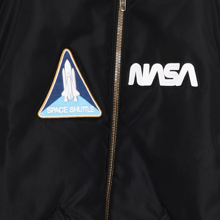 Balenciaga NASA Bomber Jacket Black