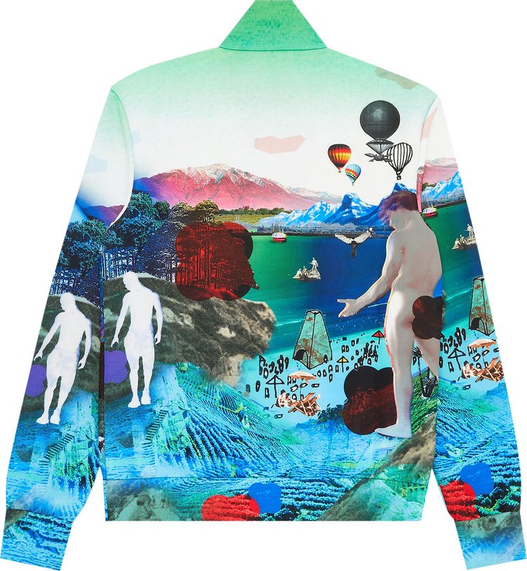 Prada Graphic Jacket Multicolor