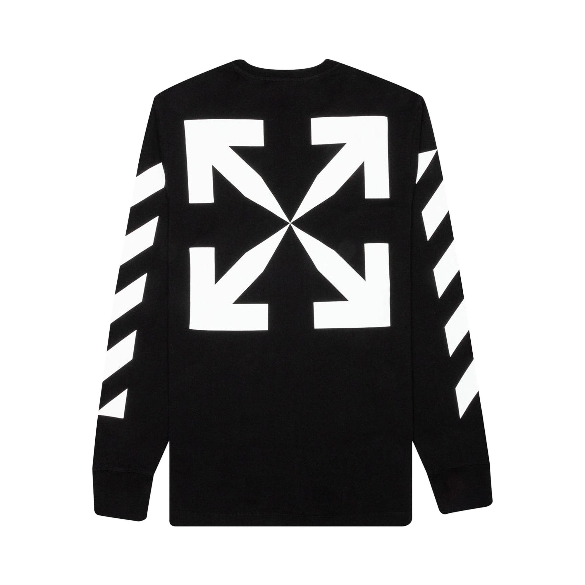 Buy Off White Mona Lisa Long Sleeve T Shirt Black OMAB001R21JER0021001 GOAT