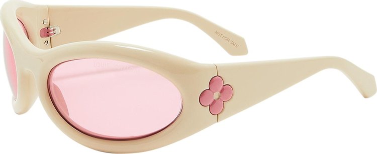 Louis Vuitton Sunglasses WhitePink