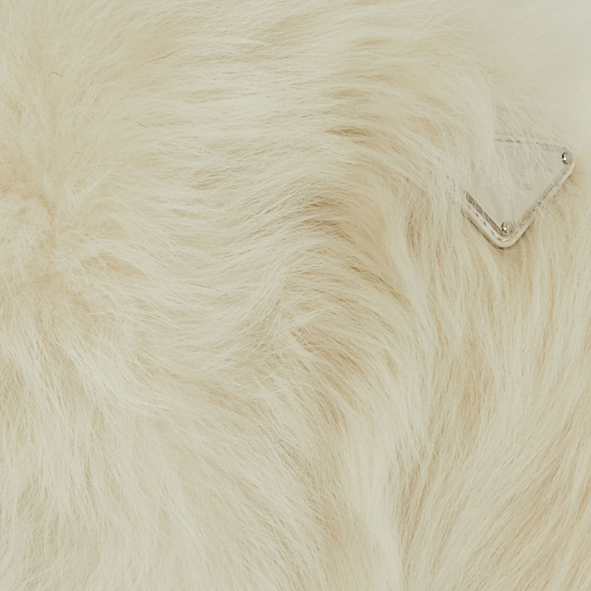 Buy Prada Shearling Hood 'White' - 1HC283 2D1U F0009 | GOAT CA