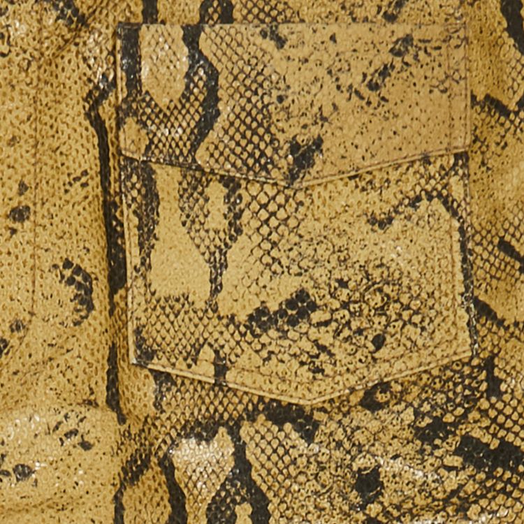 Acne Studios Leather Trousers BeigeBlack