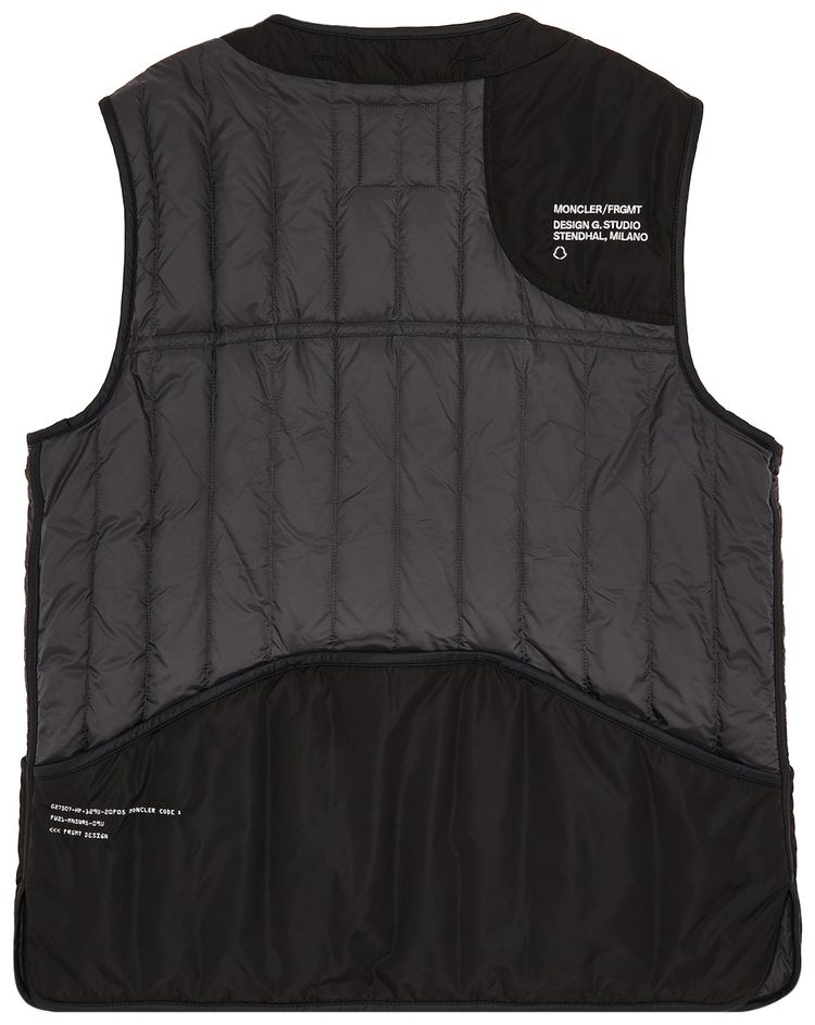 Moncler x Fragment Dalim Gilet Dark Grey