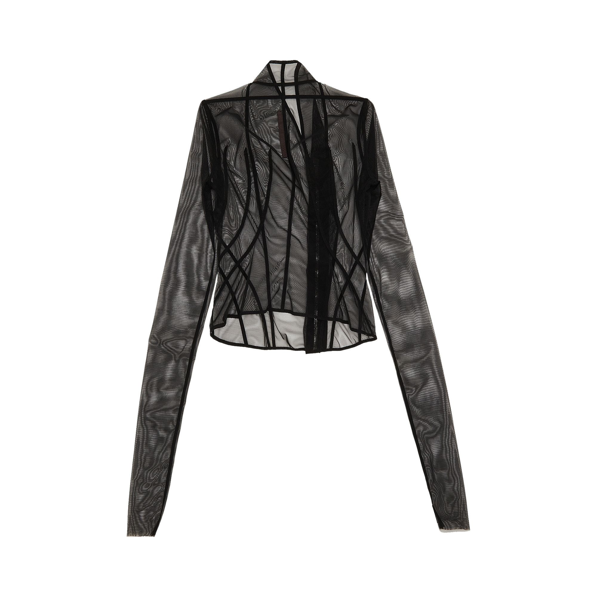 Buy Rick Owens Lilies Mesh Jacket Black HL 8189 VK8002 GOAT