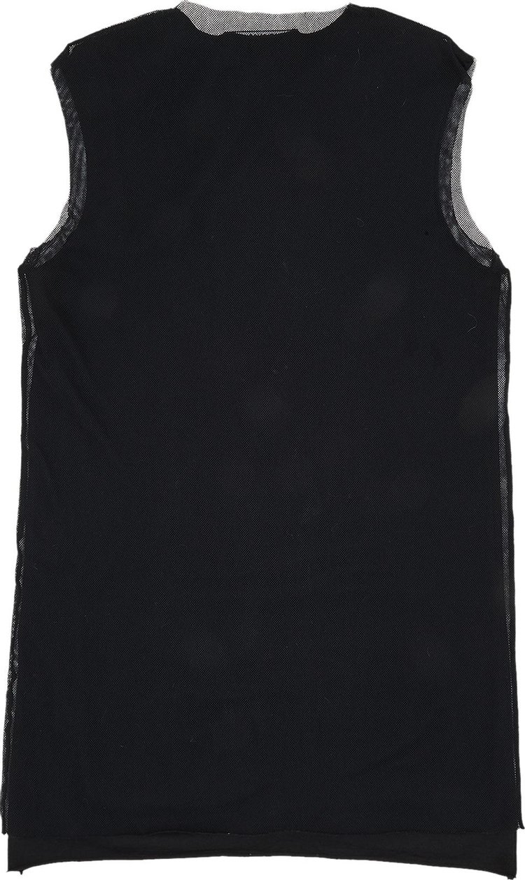 Vintage Raf Simons 2003 Resisted Tank Top Black