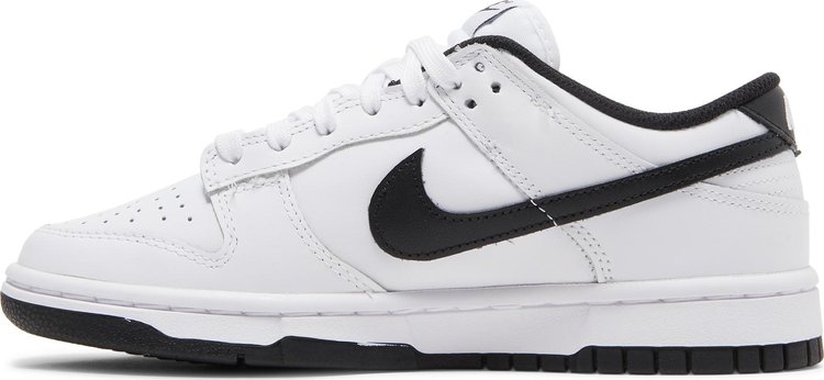 Wmns Dunk Low White Black