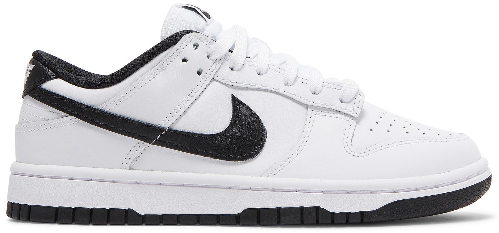 wmns dunk low black and white