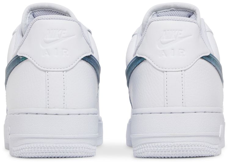 Nike Wmns Air Force 1 Low Glitter Swoosh   Celery