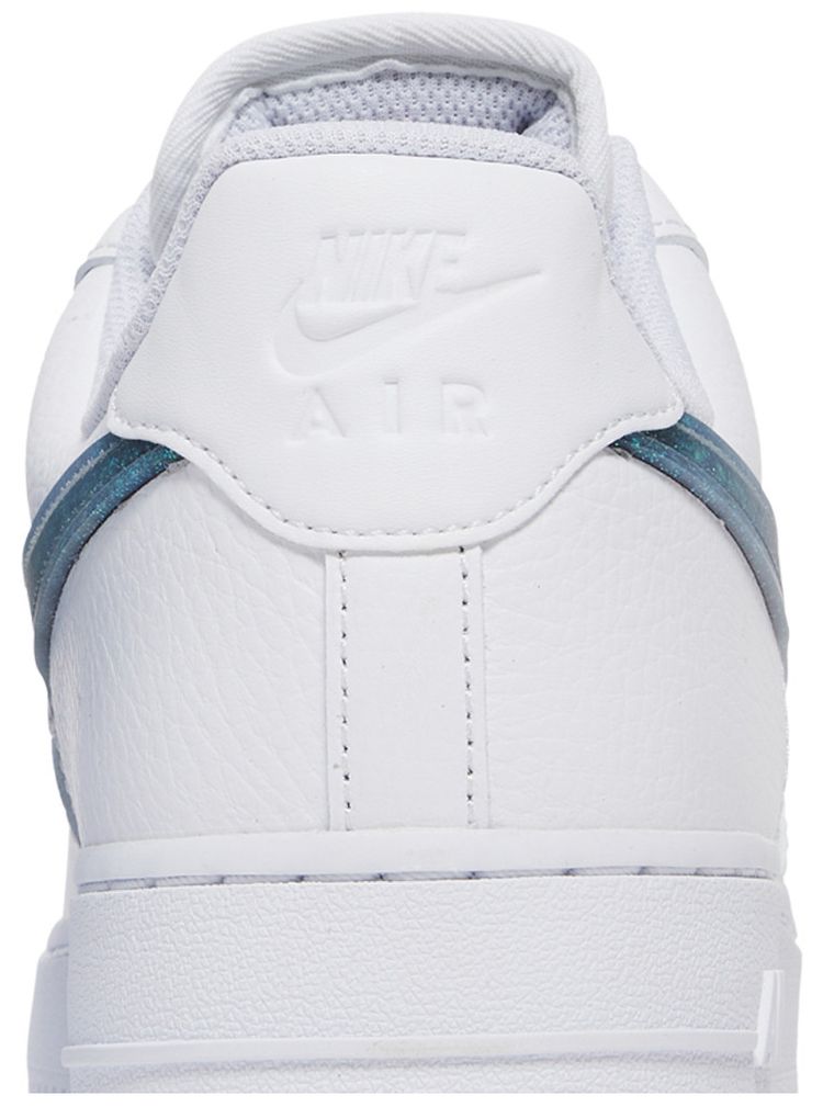 Nike Wmns Air Force 1 Low Glitter Swoosh   Celery