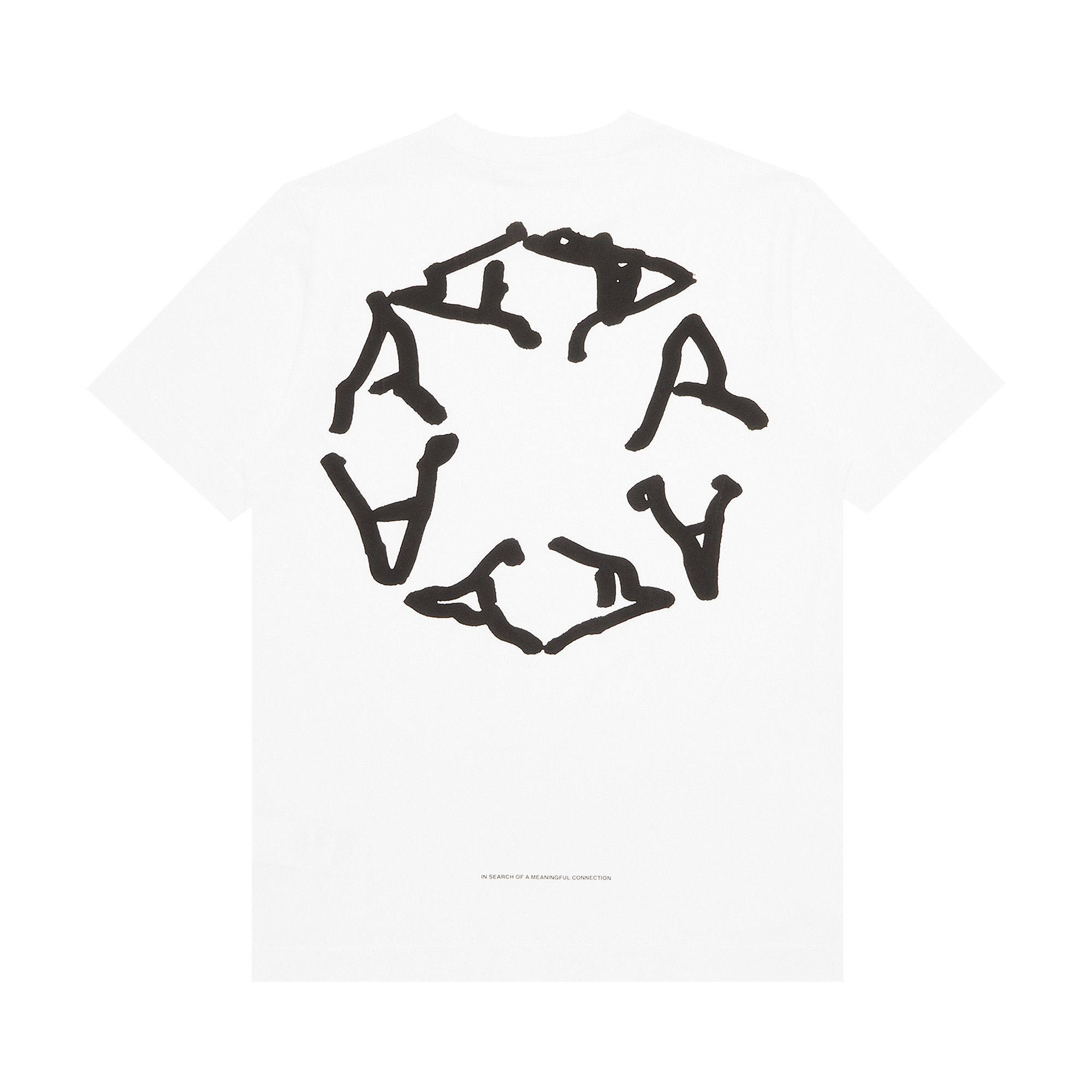 Tシャツ・カットソー ALYX Melt Circle Logo Short Sleeve T-Shirt White AAUTS0288FA Buy 1017 ALYX 9SM Melt Circle Logo Short-Sleeve Tee 'White
