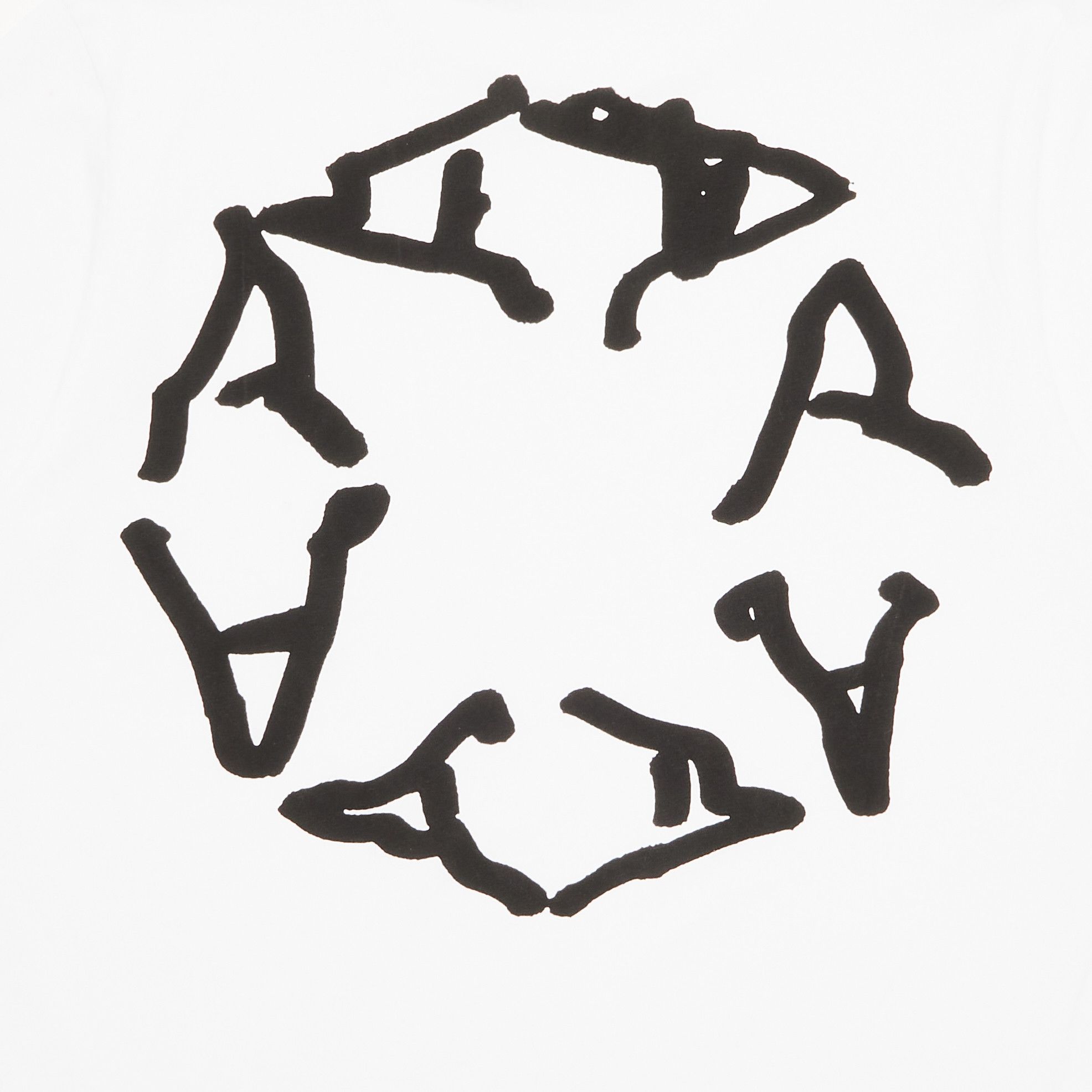 Buy 1017 ALYX 9SM Melt Circle Logo Short-Sleeve Tee 'White
