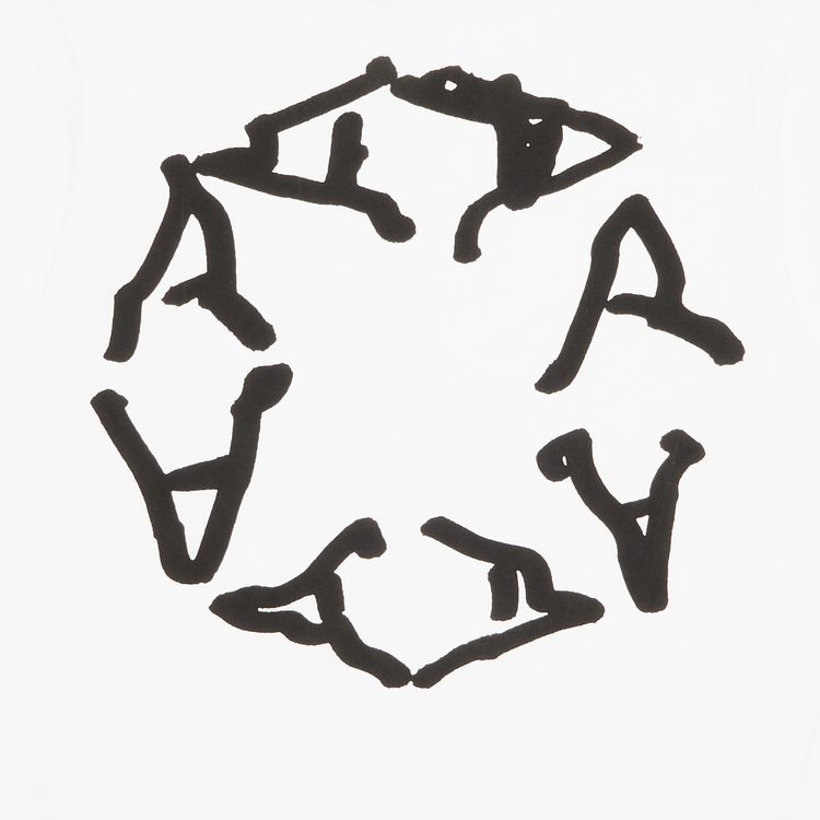 1017 ALYX 9SM Melt Circle Logo Short Sleeve Tee White