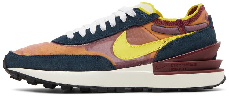 Nike Waffle One SE Dark Beetroot Yellow Strike
