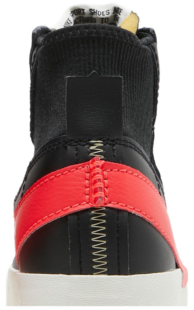 Nike Blazer Mid 77 Jumbo Black Bright Crimson