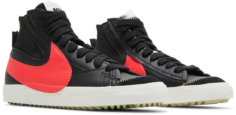 Nike Blazer Mid 77 Jumbo Black Bright Crimson