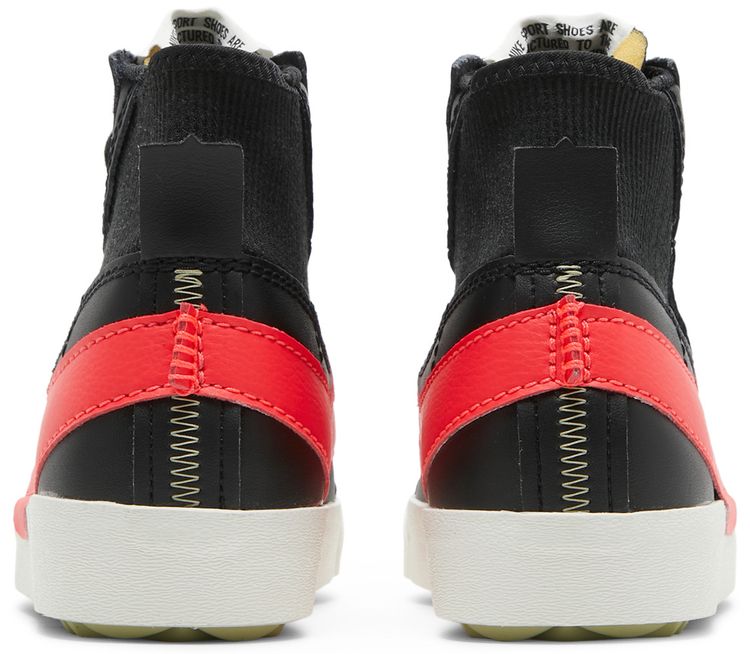Nike Blazer Mid 77 Jumbo Black Bright Crimson