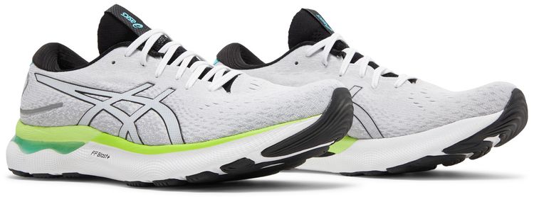 Asics Gel Nimbus 24 White Black