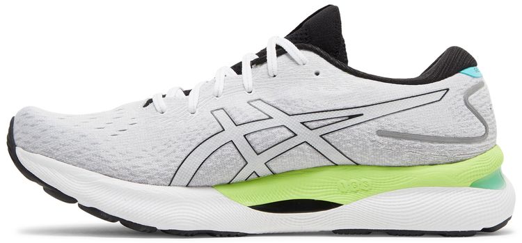 Asics Gel Nimbus 24 White Black